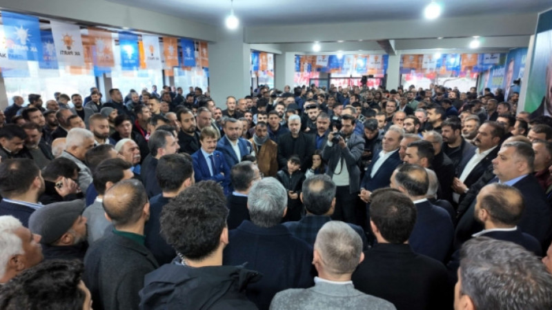 Başkan Baydilli'nin seçim ofisi coşkuyla açıldı  Karaköprü Belediye
