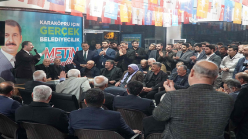 Başkan Baydilli'ye Seçim ofislerinde vatandaşlardan tam destek