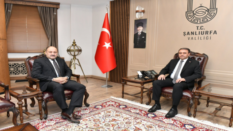Başkan Gülpınar Vali Şıldak’ı ziyaret etti
