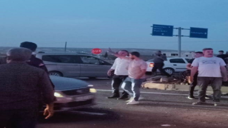 Şanlıurfa'da Kabahaydar kavşağında kaza, 5 yaralı